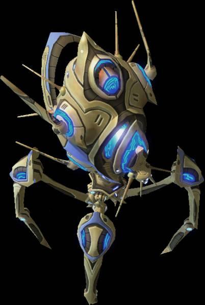 《星际争霸2》三种族单位设定图样